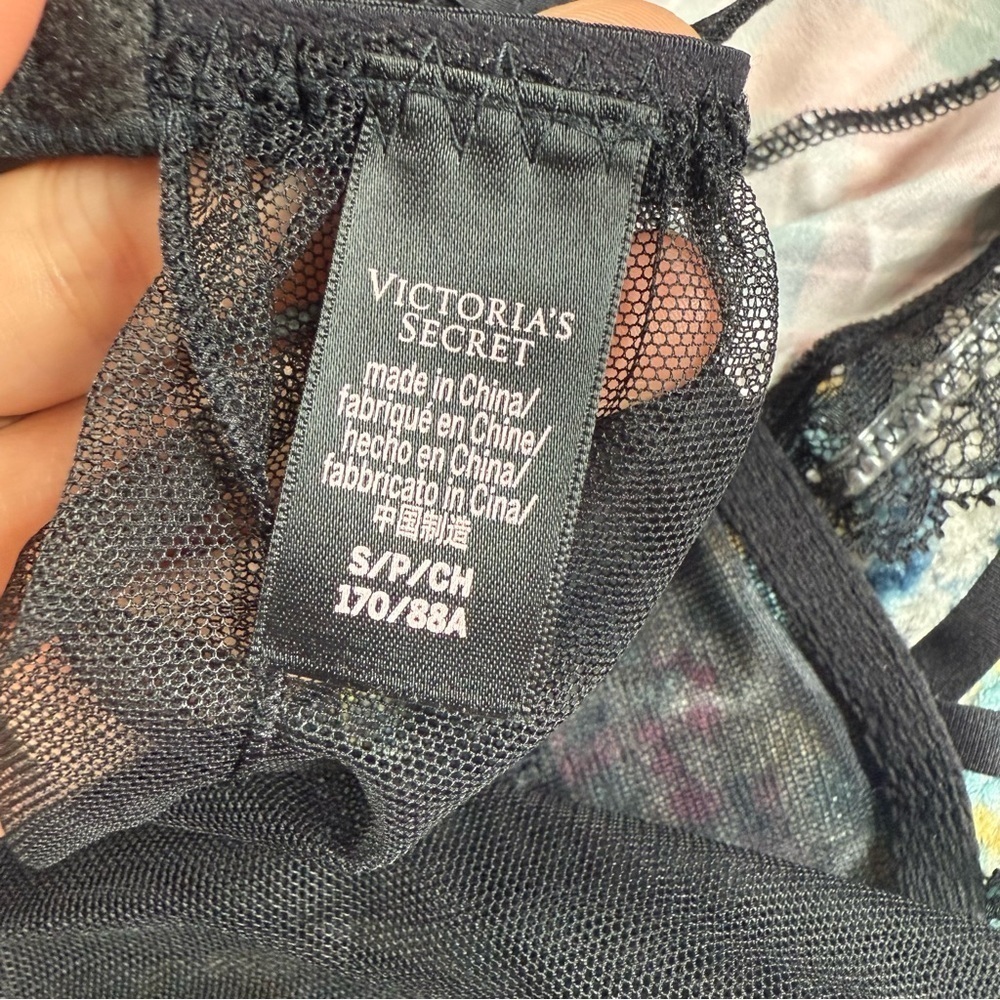Victoria’s Secret Plaid School Girl Babydoll Lingerie Top Size Small - Picture 6 of 6